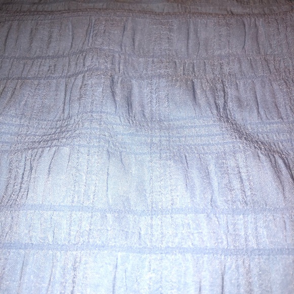 Crinkle fabric square neck top with ruffled sleeves -size L - NWT - Picture 10 of 11